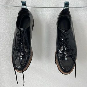 Franco Sarto Charles Patent Derby Shoes